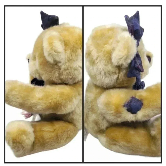 Cherished Teddies “Friendship” Bear – 2000 Vintage 15" Tan Plush Collectible - Picture 6 of 11